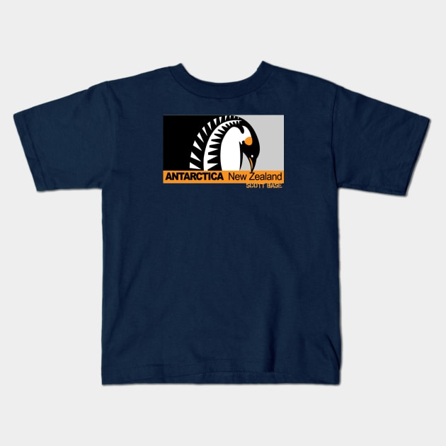 Scott Base logo Kids T-Shirt by Jun Pagano